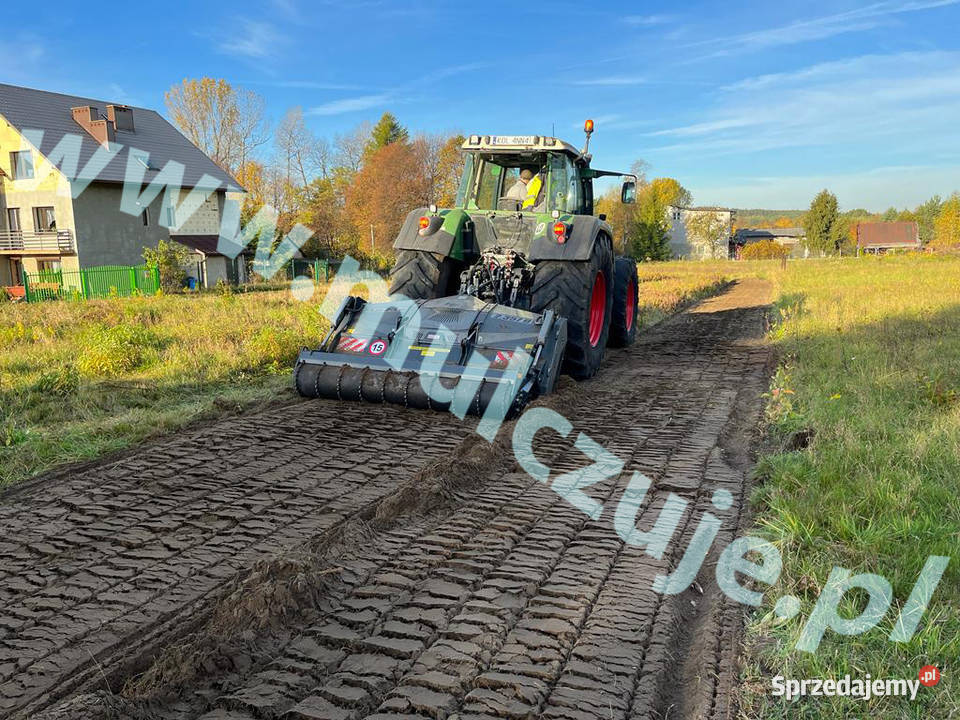 Karczowanie Mulczowanie wgłębne Kraków prace ogrodowe