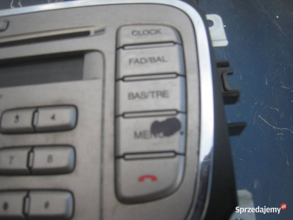Radio oryginalne Ford 6000CD srebrne Focus Kraków