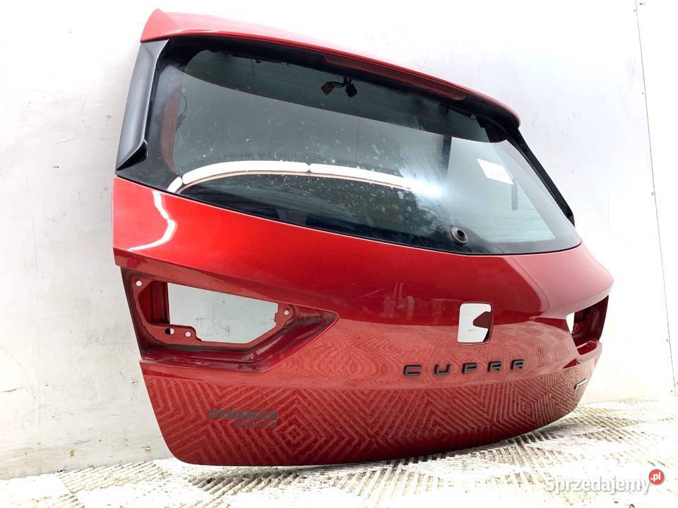 KLAPA TYŁ SEAT LEON III Hatchback Cervena hot osobowe