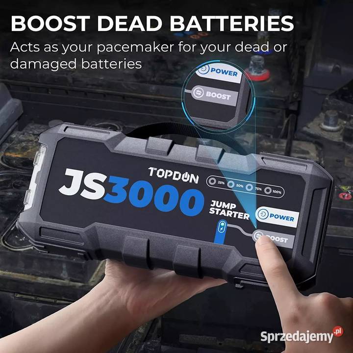 Urządzenie Rozruchowe Jump Starter Power Bank Kłobuck sprzedam
