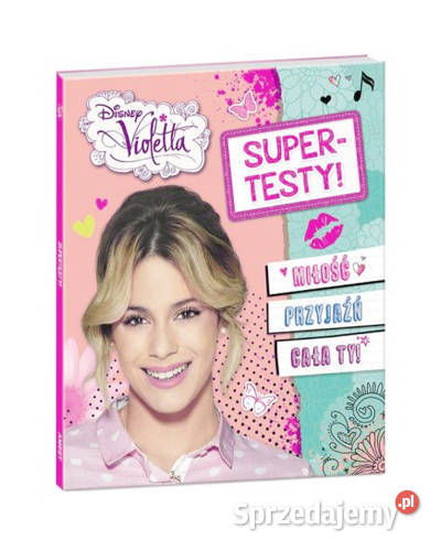 nowa książka Violetata Supertesty Violetta Pozostałe Olsztyn sprzedam