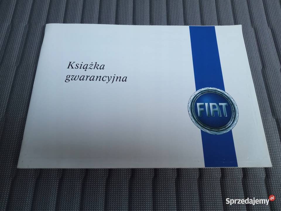 FIAT 2003 Polska Książka Gwarancyjna Serwisowa Poradniki, albumy i reportaże Łódź