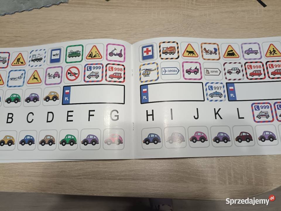 Odjazdowe abc 1 Ksiażeczka edukacyjna z Papier Pozostałe