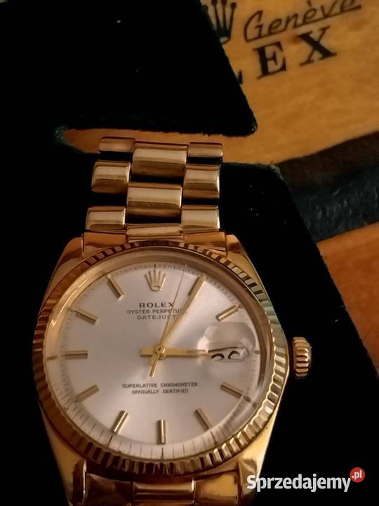 Rolex Datejust 18karatowe złoto Koperta i Wagowo