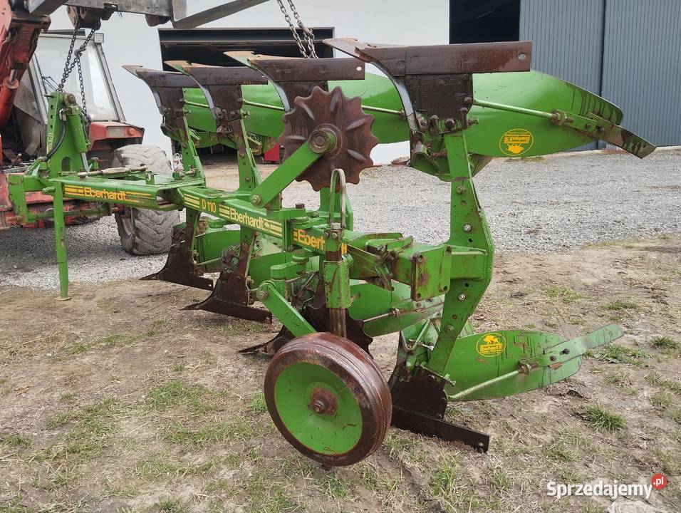 Pług eberhardt m110 Maszyny uprawowe mazowieckie Rawica Nowa