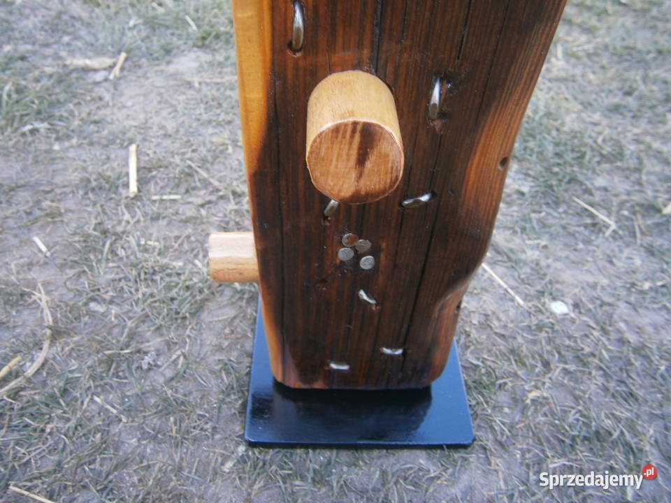 świecznik ze starej belki Siedlce