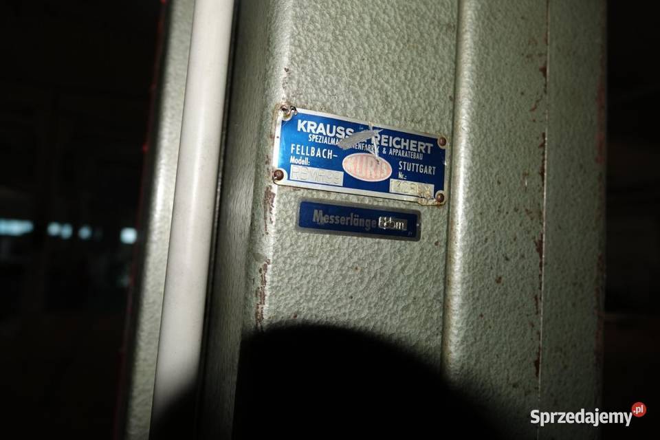 Pionowy noz do pianki KurisReichert zachodniopomorskie Szczecin