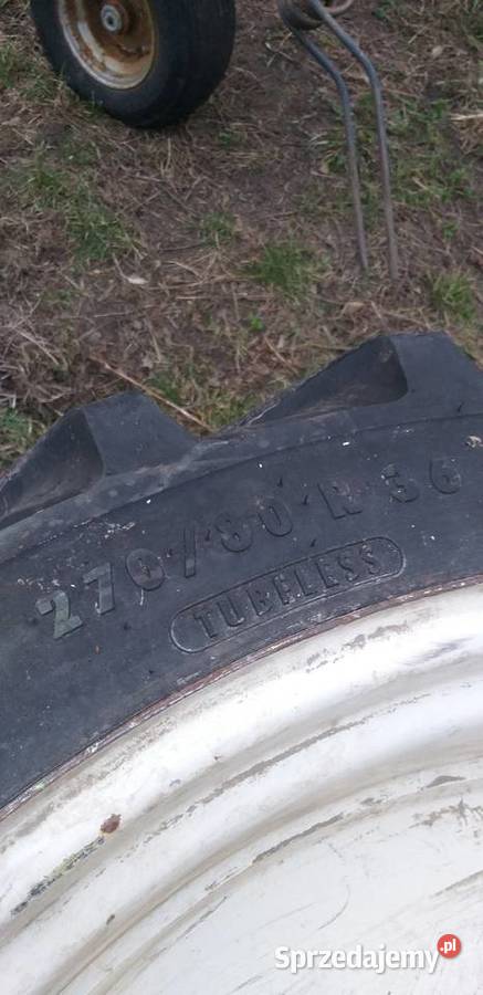 Waskie kola komplet tył 34080r46 przód 27080r36 Pozostałe