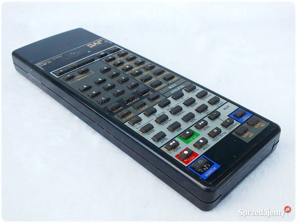 Pilot JVC RM0703 do starszych TV i magnetowidów