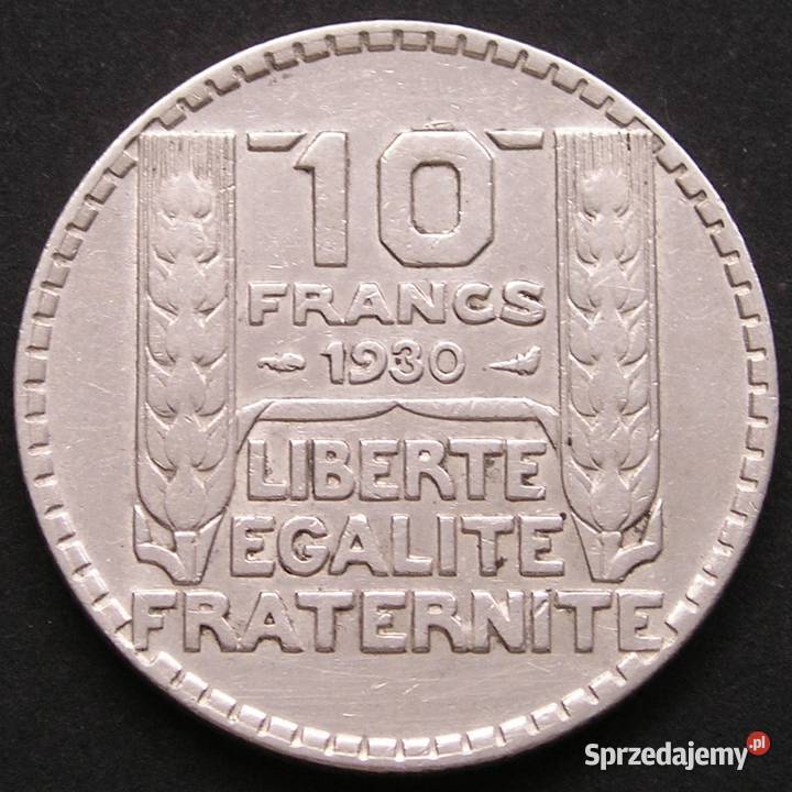 Francja 10 franków 1930 SREBRO Numizmatyka Łódź