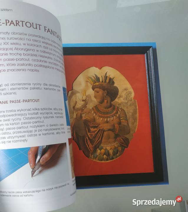 Poradnik ilustrowany Ramy ramki passepartout Bea rękodzieło, biżuteria, szycie Wrocław