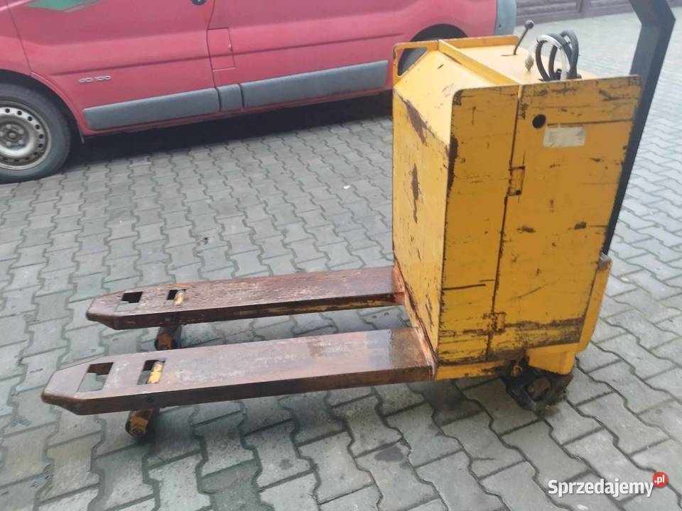 Wózek paletowy elektryczny 2000 jungheinrich Magazynowanie Strzyżew sprzedam