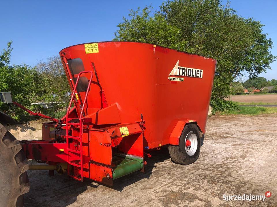 Paszowóz Trioliet Solomix 1800 Pozostałe