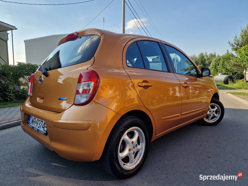 TOP Śliczny Nissan Micra 2011 12 Benz Klima Stan Pleszew