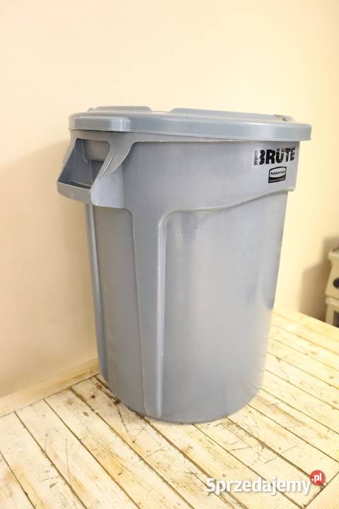 Kosz na śmieci Rubbermaid Brute 121 l z otworem Biznes i Przemysł