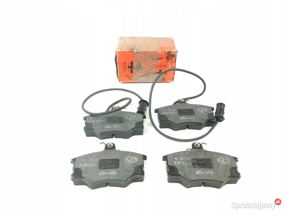 KLOCKI HAMULCOWE PRZOD ALFA ROMEO 164 19871992 osobowe sprzedam