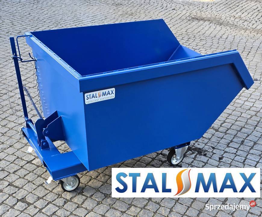 Koleba samowyładowcza STALMAX 1m3 pojemnik Poznań sprzedam