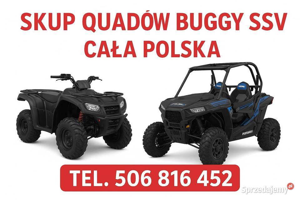 SKUP QUADÓW SPRAWNYCH USZKODZONYCH CAŁA POLSKA świętokrzyskie Kierz Niedźwiedzi
