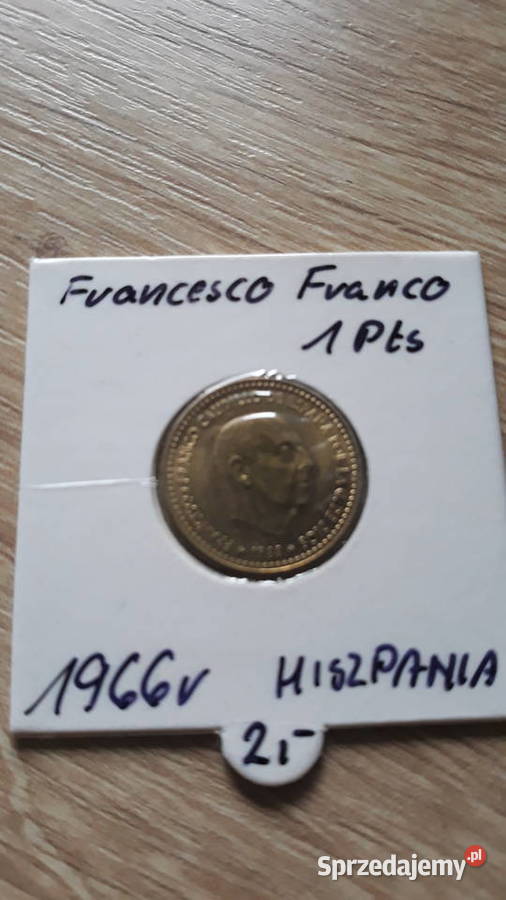 1 Peseta Hiszpania 1963 r1966 r Konin