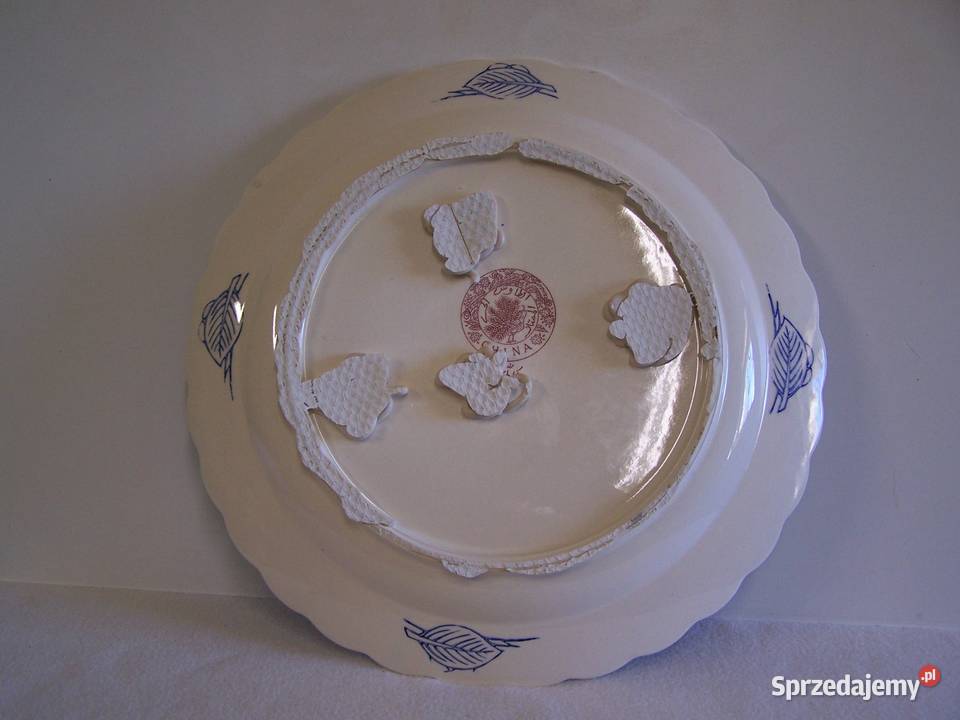 Niespotykanie duży talerz paw w pełnej krasie Obrazki i obrazy zachodniopomorskie Koszalin