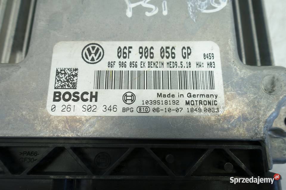 VW Passat B6 20 FSI KOMPUTER SILNIKA sterownik osobowe lubelskie Janów