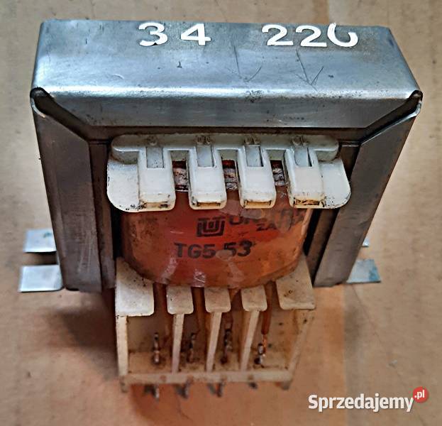 Transformator głośnikowy Unitra TG553 zastępuje wielkopolskie