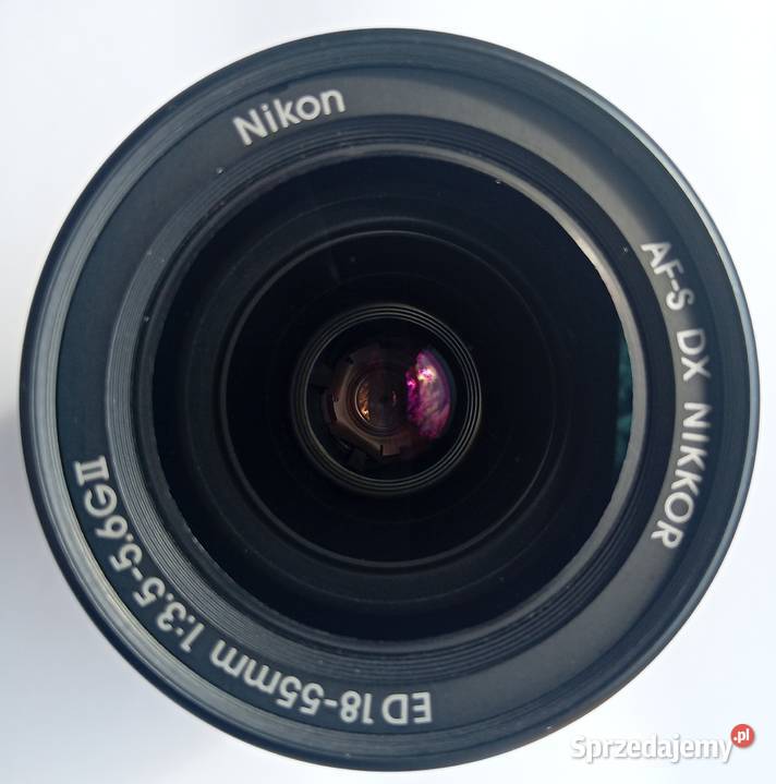 Nikon Nikkor AFS DX 1855 mm f3556GII ED Obiektywy Mińsk Mazowiecki