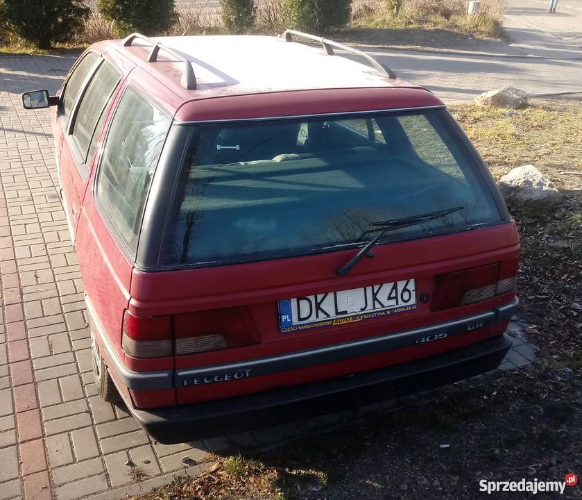 Sprzedam Peugeot 405 kombi 16 benzyna gaz 405 dolnośląskie Wałbrzych