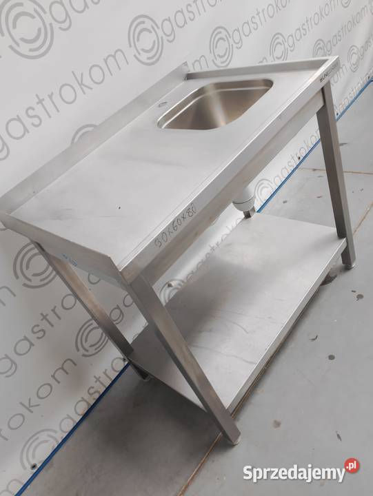 Stół ze zlewemP i półką 90x60x85 Wrocław
