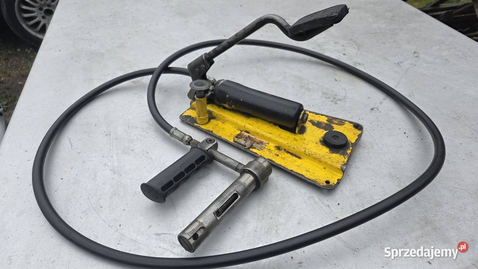 Prasa hydrauliczna nożna do rur REHAU mazowieckie Warszawa