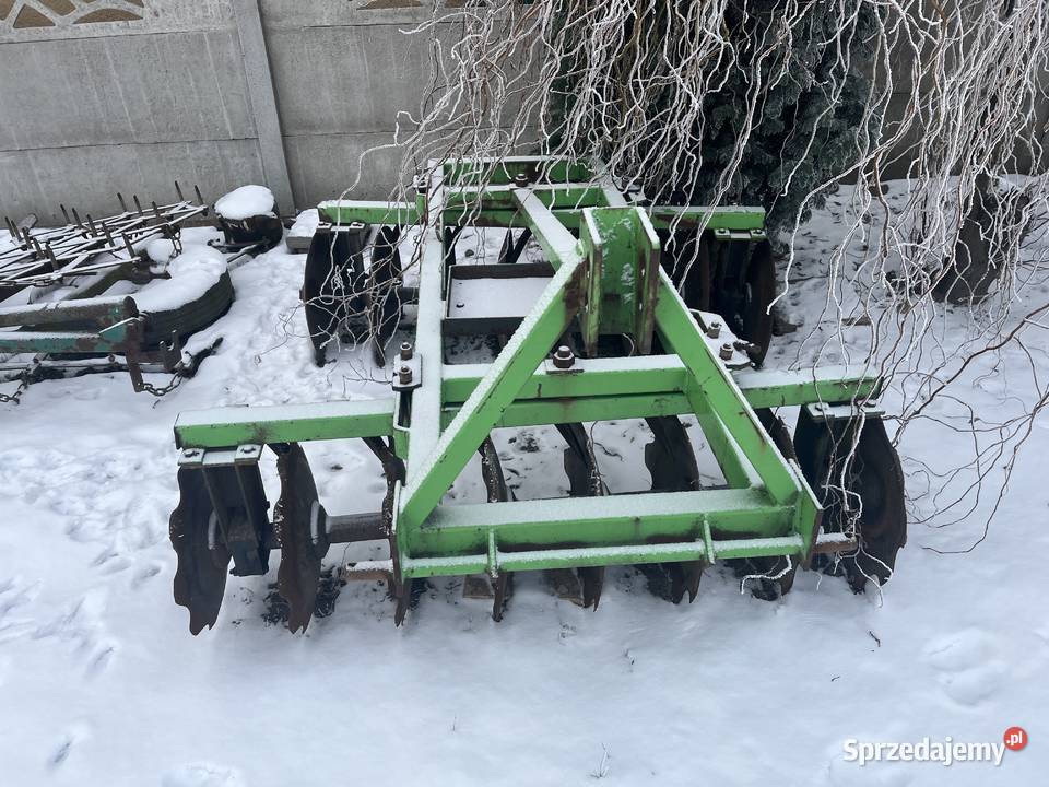 Brona talerzowa talerzówka 2x8 Bomet Kalisz