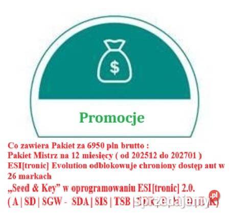 Esi 20 pakiety Mistrz Esi z SGW i 26 marek bez sprzedam