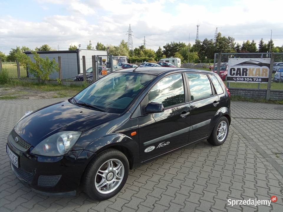 FORD FIESTA MK6 5 drzwi klimatyzacja Zarejestrowany w Polsce Wągrowiec
