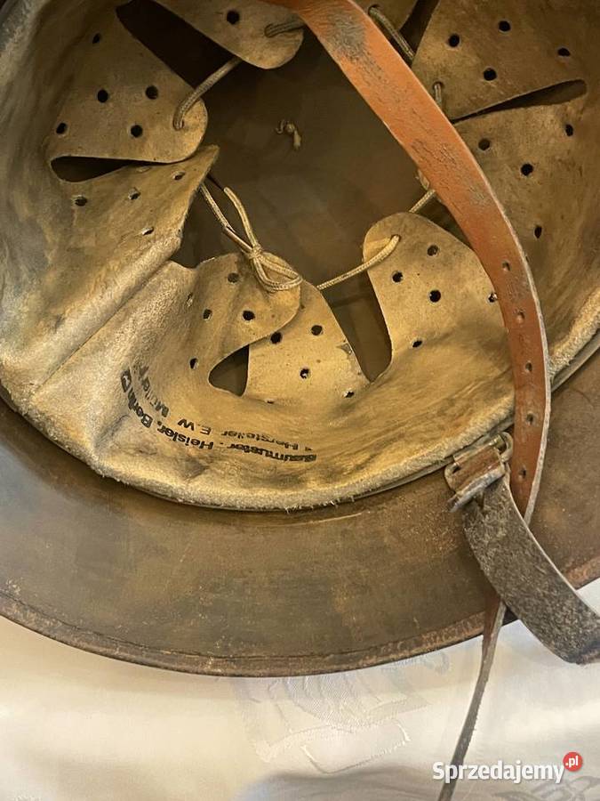 Oryginalny hełm niemiecki Stahlhelm II wojna