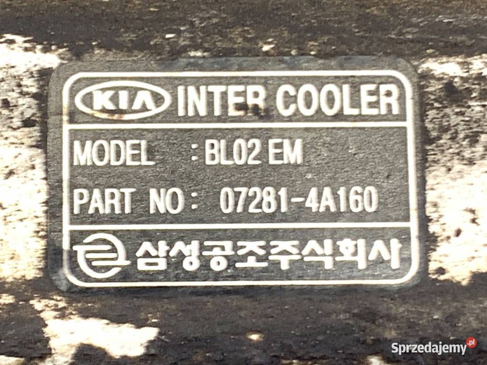 INTERCOOLER KIA SORENTO I 072814A160 25 140