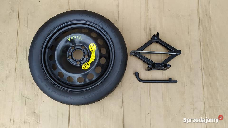 Orginał Koło dojazdowe 17 5x108 Volvo S60 V60 Miejska Górka sprzedam