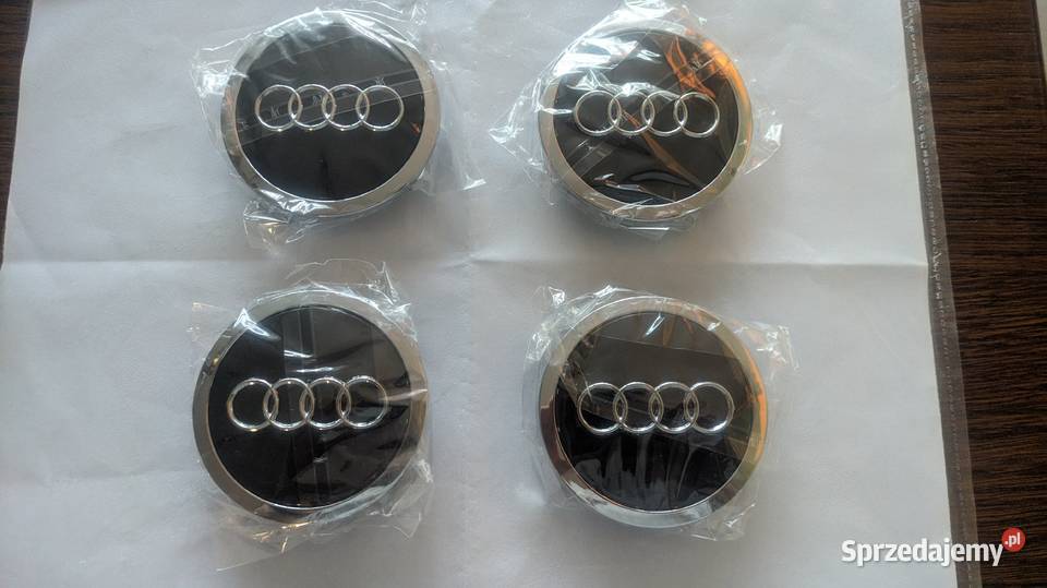 Dekielki Audi srebrne i czarne Ciężkowice