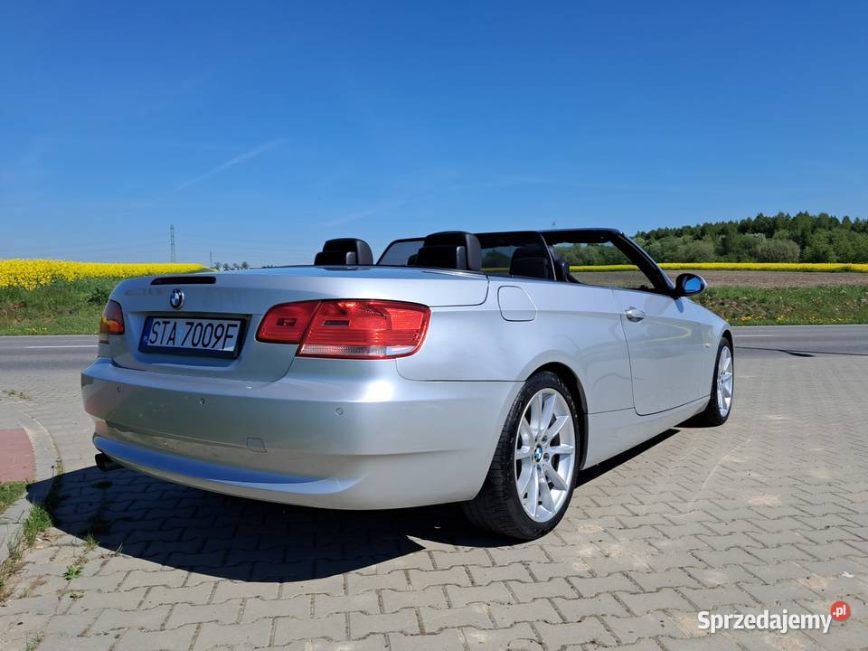 BMW E93 Cabrio 320d 177 Alu 18 Ładna godna srebrny Zawada