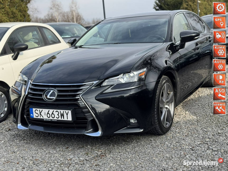 Lexus GS 20t skóra LED automat stan IV 2012 Łodygowice