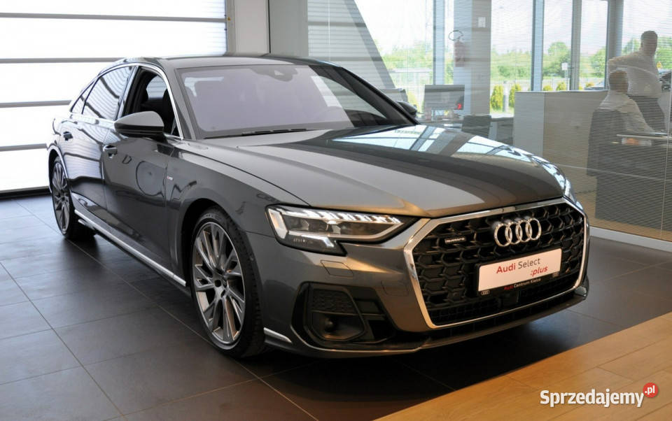 Audi A8 60TFSIe Quattro LONG DigitalLed BO wspomaganie kierownicy Kielce