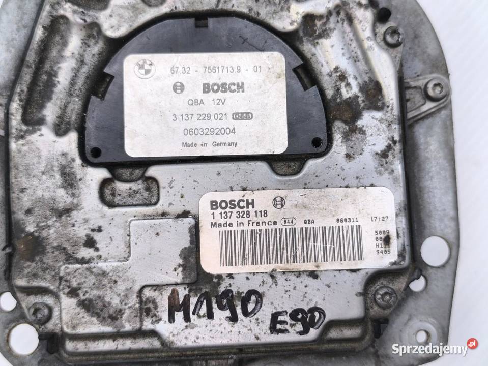 WENTYLATOR SILNIK WENTYLATORA BMW E90 E91 20D