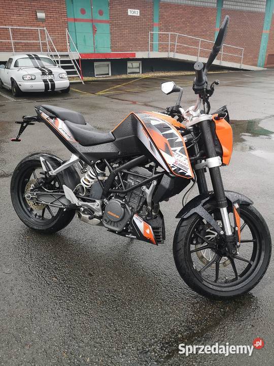 Ktm duke 125 Rok produkcji 2012
