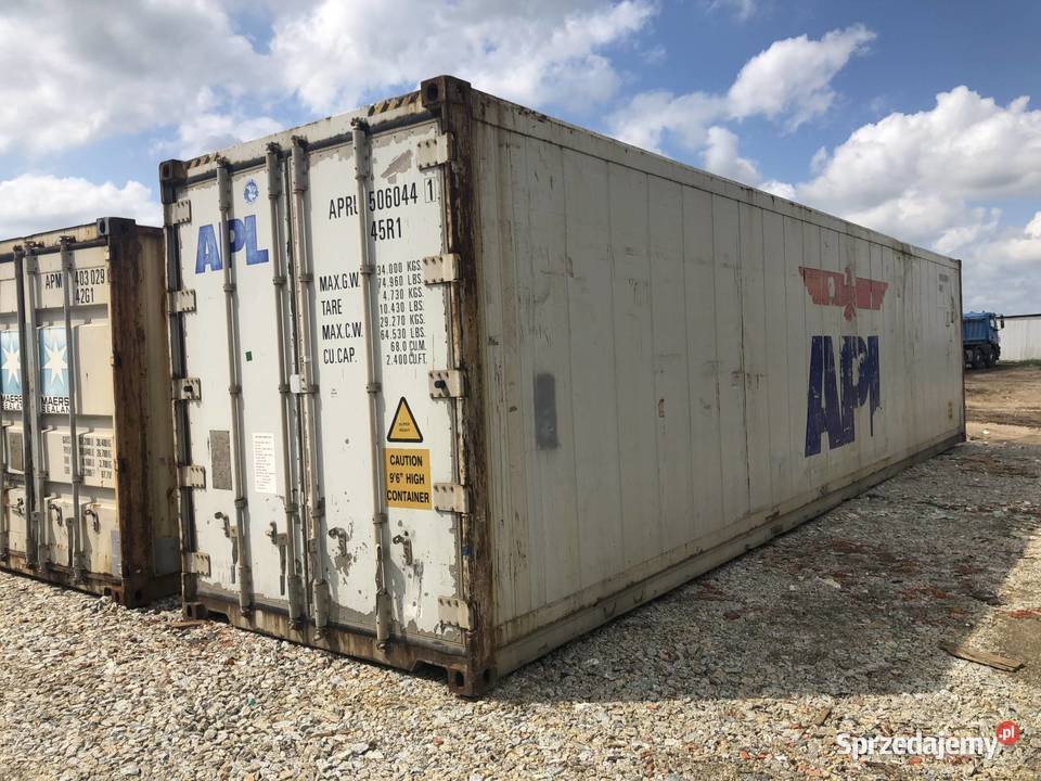 Kontener Morski 40 Plus Transport Rozładunek wielkopolskie Ostrów Wielkopolski