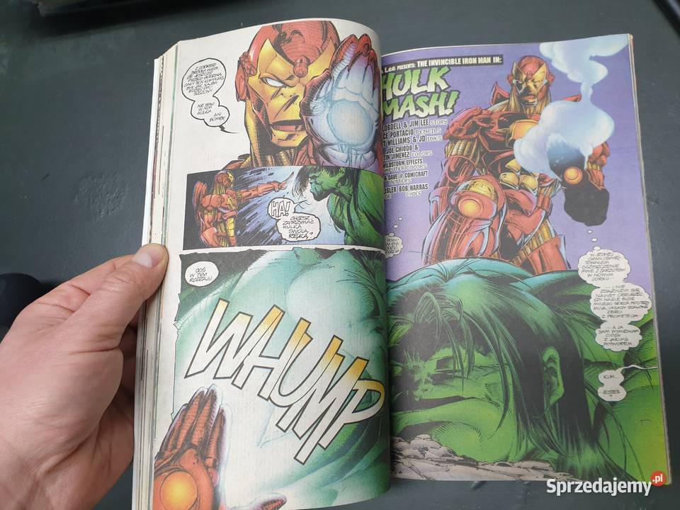 Mega Marvel 219 1998 Iron Man Superbohaterowie pomorskie Gdynia