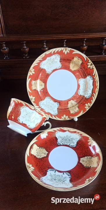 Przepiękna filiżanka z talerzykiem
Suto złocone Gdańsk