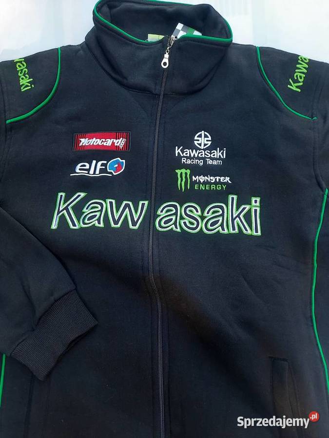3XL Bluza męska Kawasaki Racing Team stójka Odzież sportowa Szczerbice