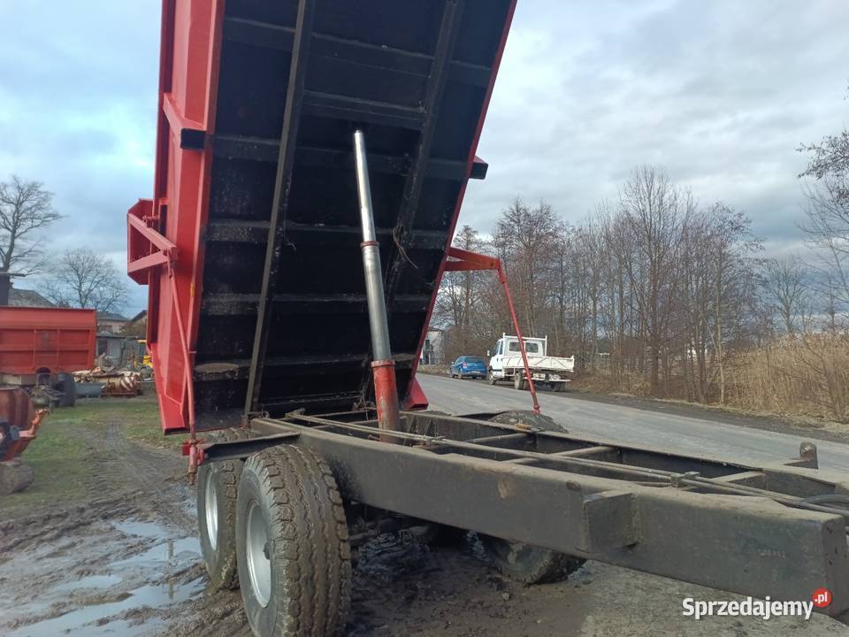 Wywrotka tandem skorupowa 11 ton koła balonowe Skoczów