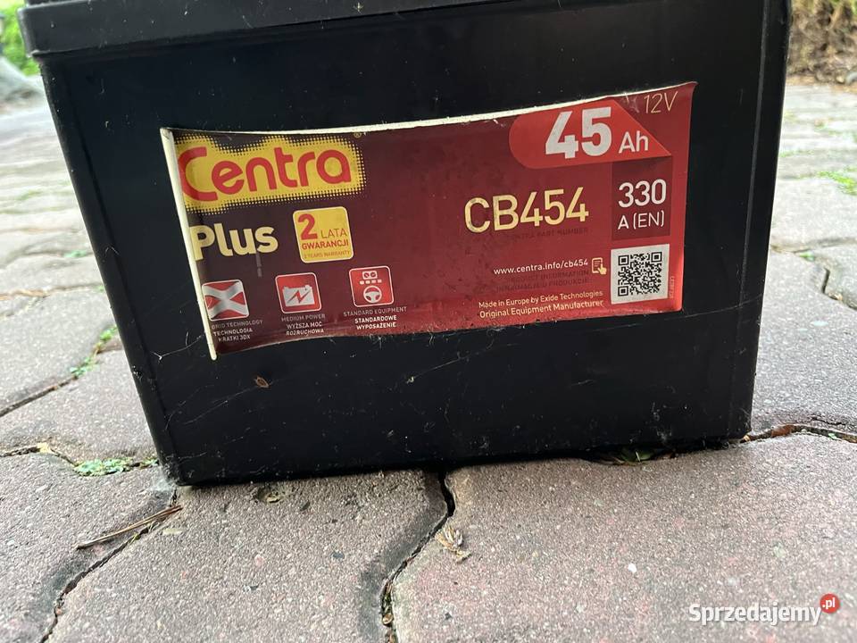 Akumulator Centra CB454 330A 45 Ah 12V Układ elektryczny lubelskie