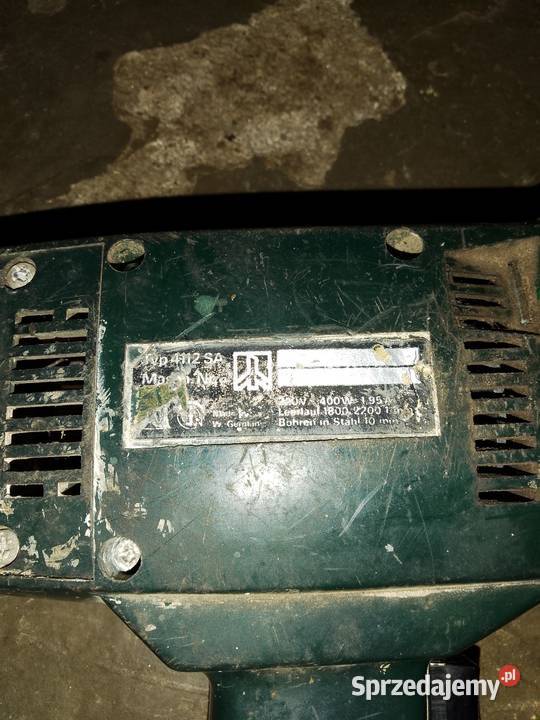 Stara wiertarka mocna Siedlec