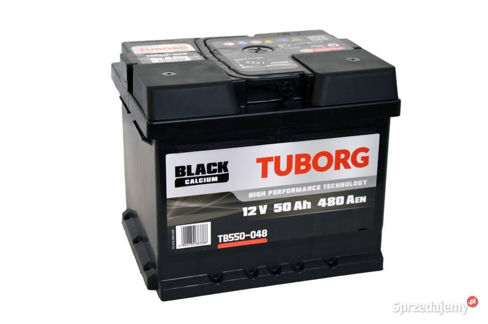 Akumulator Tuborg Black 12V 50Ah 480A osobowe Luboń